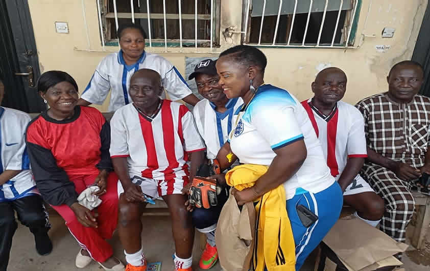 HIGHLIGHTS OF NOVELTY MATCH BETWEEN THE COLLEGE MANAGEMENT AND STUDENTS: PART OF DAY 2 ACTIVITIES OF 8TH OSCOTECH COMBINED CONVOCATION CEREMONY.