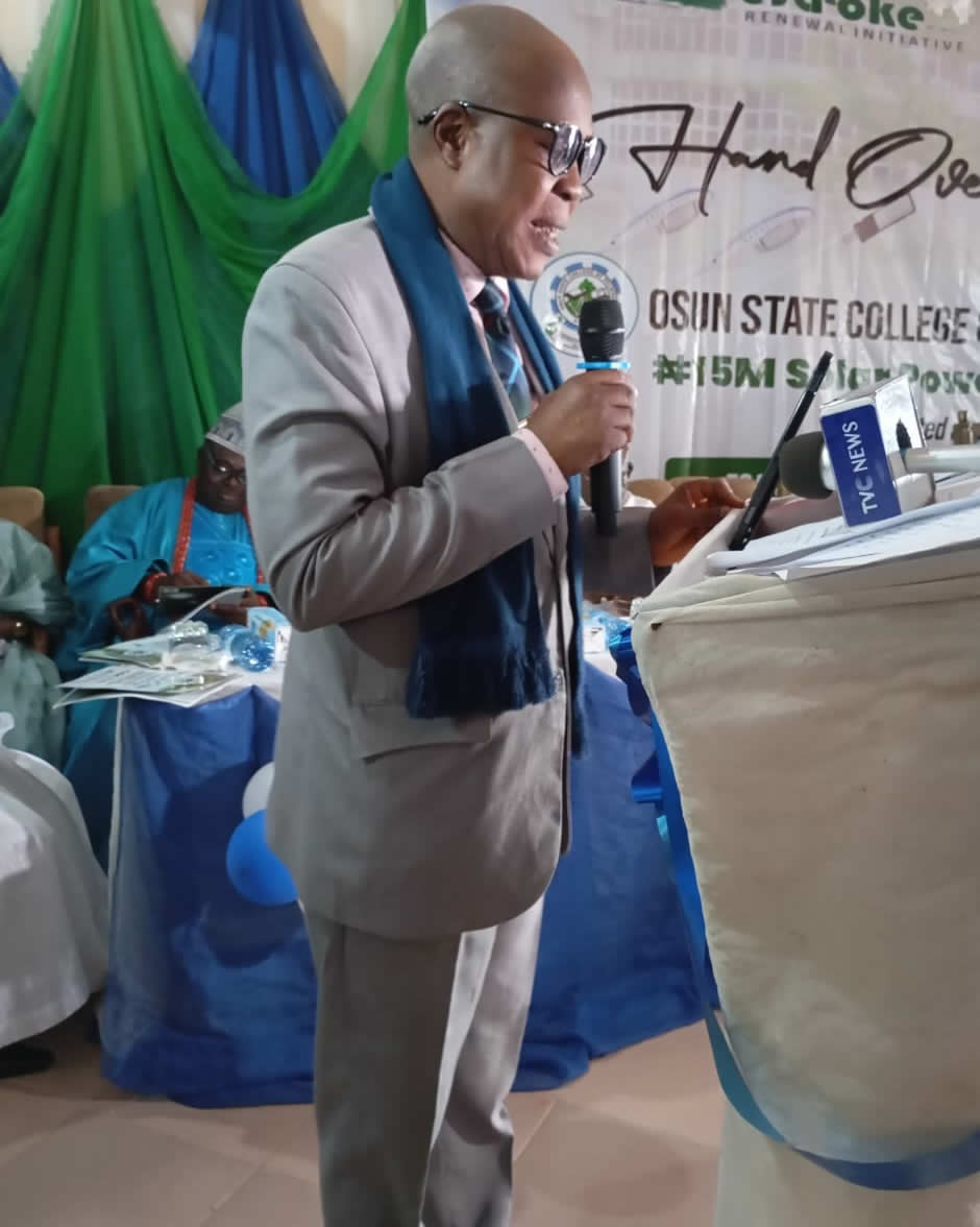 15 MILLION NAIRA SOLAR STREET LIGHTS PROJECT COMMISSIONED AT OSCOTECH, ESA-OKE.