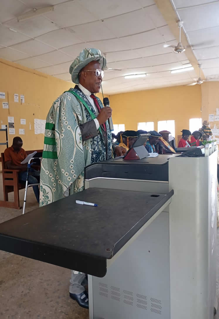 OSCOTECH ESA-OKE CONDUCTS MATRICULATION CEREMONY FOR 2023/2024 ND1 AND HND1 WEEKEND PART TIME STUDENTS.